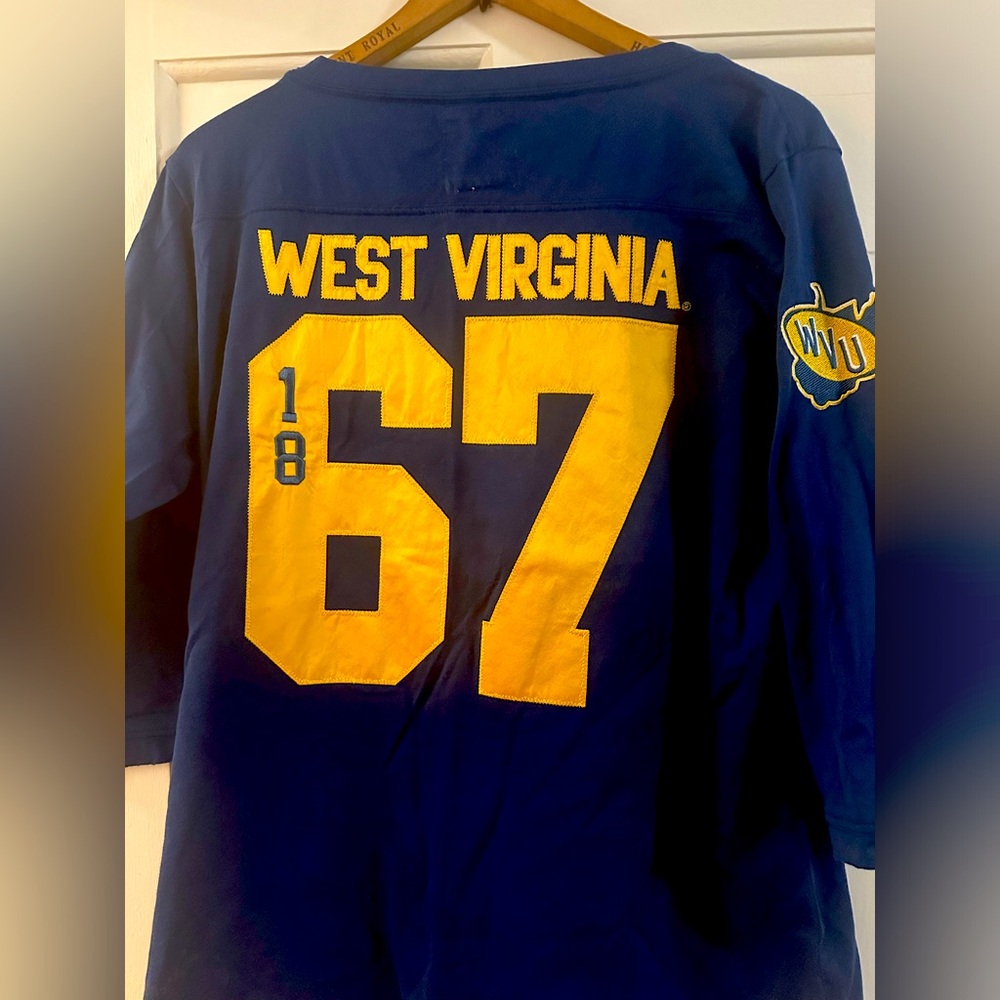 PINK WVU Jersey Sz. L